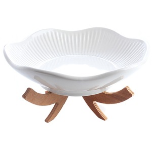Bol salata STUDIO CASA SRM774, ceramic, alb