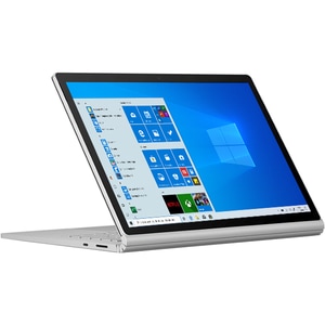 Laptop 2 in 1 MICROSOFT Surface Book 3, Intel Core i5-1035G7 pana la 3.7GHz, 13.5" Touch, 8GB, SSD 256GB, Intel Iris Plus Graphics, Windows 10 Home, platinum
