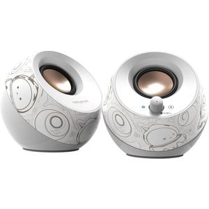 Boxe CREATIVE Pebble V3 Artisan Edition, 2.0, 8W, alb