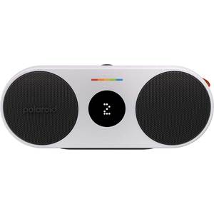 Boxa portabila POLAROID P2, Bluetooth, negru-alb