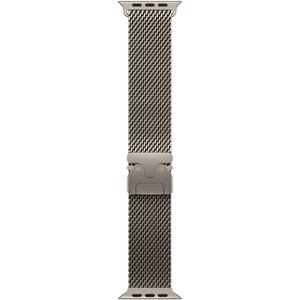 Bratara pentru APPLE Watch 49mm Natural Titanium Milanese Loop - Large, MXKE3ZM/A