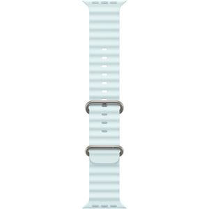 Bratara pentru APPLE Watch 49mm Iceblue Oceanband - Natural Titanium Finish, MXTF3ZM/A