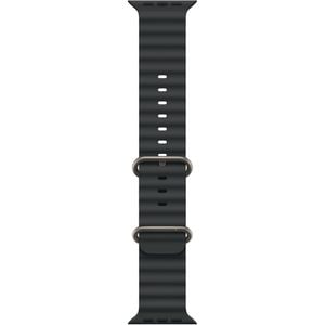 Bratara pentru APPLE Watch 49mm Black Oceanband - Natural Titanium Finish, MXTL3ZM/A