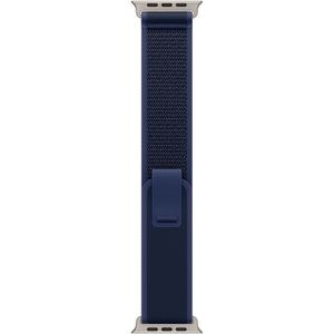 Bratara pentru APPLE Watch 49mm Blue Trail Loop - M/L - Natural Titanium Finish, MXTW3ZM/A