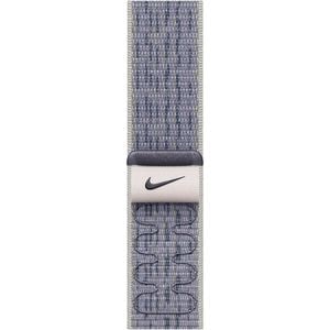 Bratara pentru APPLE Watch 46mm Sport Loop Grey/Blue Nike, MXU13ZM/A