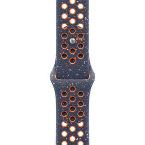 Bratara pentru APPLE Watch 46mm Sport Blue Flame Nike - M/L, MYLC3ZM/A