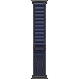 Bratara pentru APPLE Watch 49mm Navy Alpine Loop Medium Black Titanium Finish, MYPX3ZM/A