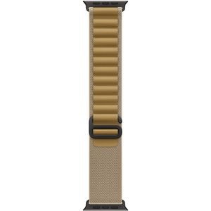 Bratara pentru APPLE Watch 49mm Tan Alpine Loop Medium Black Titanium Finish, MYQ13ZM/A