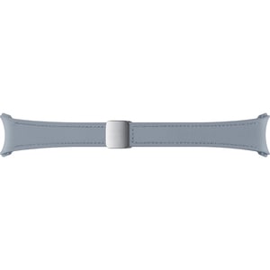 Bratara D-Buckle Hybrid Eco-Leather Band (Slim, Small/Medium) pentru SAMSUNG Galaxy Watch6, ET-SHR93SLEGEU, Blue