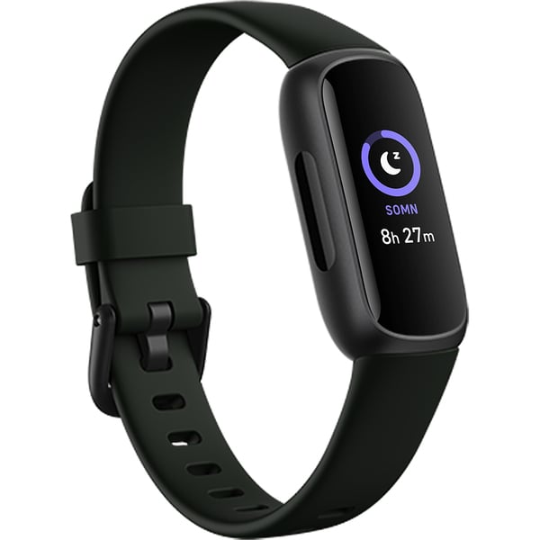 Bratara fitness FITBIT Inspire 3, Android/iOS, silicon, Midnight Zen / Black