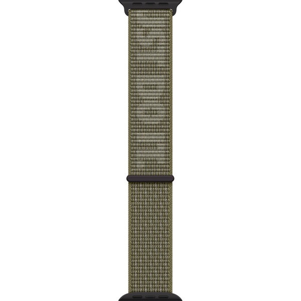 Bratara pentru APPLE Watch 41mm Sequoia/Pure Platinum Nike Sport Loop, MPHX3ZM/A