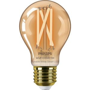 Bec LED Smart PHILIPS 8719514372023, E27, 7W, 640lm, Wi-Fi, lumina variabila, compatibil Alexa, Google Assistant