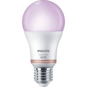 Bec LED Smart PHILIPS 8720169171121, E27, 8.5W, 806lm, Wi-Fi, lumina variabila, compatibil Alexa, Google Assistant
