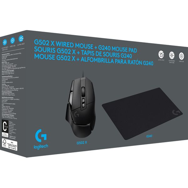 Logitech G502X Gaming Mouse - White – Ghostly Engines