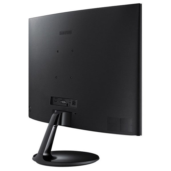 Monitor curbat LED VA SAMSUNG C24F390FHU, 24", Full HD, 60Hz, negru