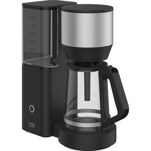 Cafetiera BEKO CFM7353I, 1.3l, 1150W, 10 cesti, negru-argintiu