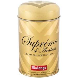 Cafea macinata MALONGO Supremo Arabica, 250g