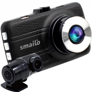 Camera auto DVR fata-spate SMAILO DOUBLEX, Full HD, G-Senzor