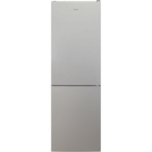 Combina frigorifica CANDY CCE3T618ES, No Frost, 341 l, H 185 cm, Clasa E, Wi-Fi, argintiu