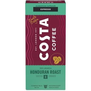 Capsule cafea COSTA COFFEE Honduran Roast, compatibile Nespresso, 10 capsule, 57g