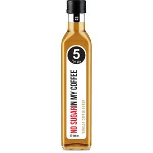 Sirop cafea 5 TO GO Vanilie No Sugar, 0.25l