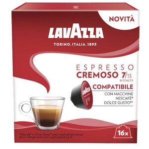 Capsule cafea LAVAZZA Espresso Cremoso, 16 capsule, 128g