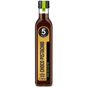 Sirop cafea 5 TO GO Choco Pistachio Dubai Gold Edition, 0.25L