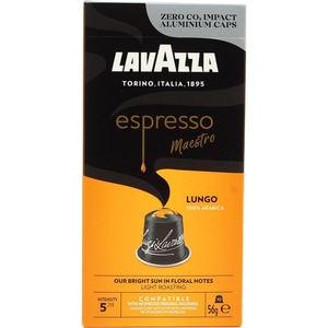 Capsule cafea LAVAZZA Espresso Maestro Lungo, compatibile Nespresso, 10 capsule, 56g