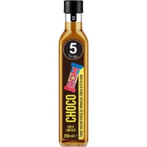 Sirop cafea 5 TO GO Ciocolata Rom, 0.25L