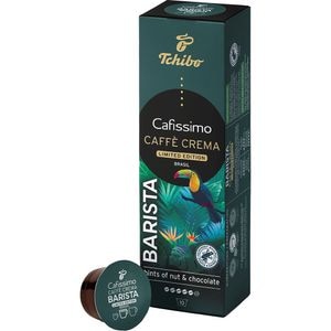 Capsule cafea TCHIBO Barista Caffe Crema Brasil, compatibile Cafissimo, 10 capsule, 80g