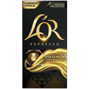 Capsule cafea L'OR Espresso Guatemala, compatibile Nespresso, 10 capsule, 52g