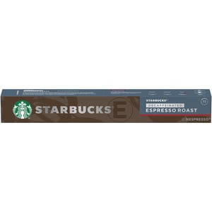 Capsule cafea STARBUCKS Decaffeinated Espresso Roast, compatibile Nespresso, 10 capsule, 57g