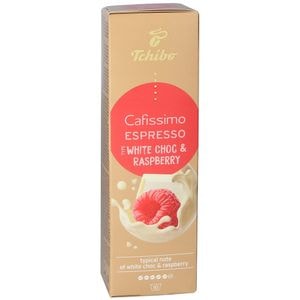 Capsule cafea TCHIBO White Choc & Raspberry, compatibile Cafissimo, 10 capsule, 70g