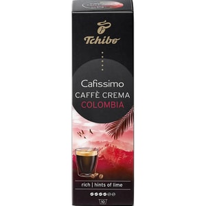 Capsule cafea TCHIBO Caffe Crema Colombia, compatibile Cafissimo, 10 capsule, 80g