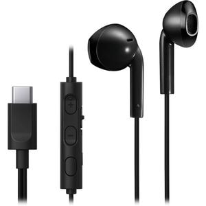 Casti JVC HA-FR17UC-B-U, Cu Fir, In-Ear, Microfon, USB-C, negru