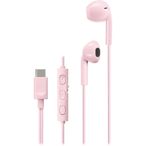 Casti JVC HA-FR17UC-P-U, Cu Fir, In-Ear, Microfon, USB-C, roz