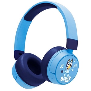 Casti pentru copii OTL Bluey, Bluetooth, On-ear, Microfon, albastru