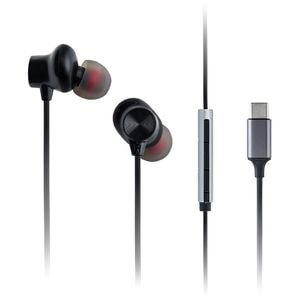 Casti PANASONIC RP-TCM225DEK, Cu Fir, In-Ear, Microfon, negru