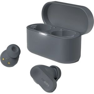 Casti PHILIPS TAT3509GY/00, True Wireless, Bluetooth, In-ear, Microfon, Noise Cancelling, gri