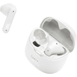 Casti JBL Tune Flex, True wireless, Bluetooth, In-ear, Microfon, Active Noise Cancelling, alb