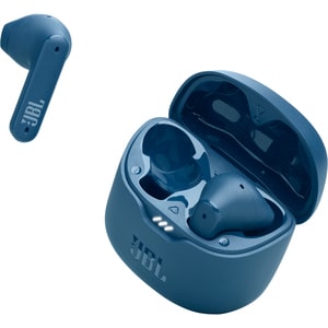 Casti JBL Tune Flex, True wireless, Bluetooth, In-ear, Microfon, Active Noise Cancelling, albastru