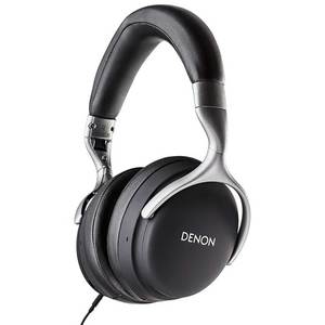 Casti DENON AH-GC30, Bluetooth, On-Ear, Microfon, Noise Cancelling, negru