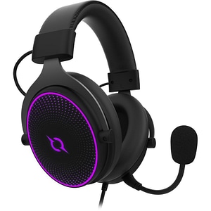 Casti Gaming AQIRYS Carina, 7.1 surround, USB, negru
