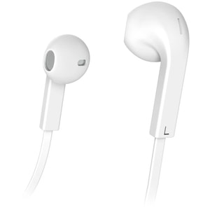 Casti HAMA Advance, Cu Fir, In-Ear, Microfon, alb