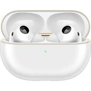 Casti HUAWEI FreeBuds Pro 4, True Wireless Bluetooth, In-Ear, Microfon, Noise Cancelling, Carcasa incarcare wireless, White