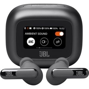 Casti JBL Live Beam3, True wireless, Bluetooth, In-ear, Microfon, Noise cancelling, negru