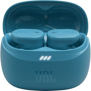 Casti JBL Tune Buds 2, True Wireless, Bluetooth, In-Ear, Microfon, Noise Cancelling, turcoaz