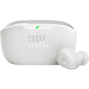 Casti JBL Vibe Buds, True wireless, Bluetooth, In-ear, Microfon, alb
