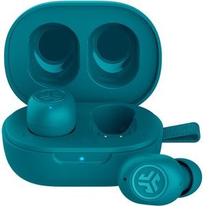Casti JLAB Jbuds Mini, True Wireless, Bluetooth, In-Ear, Microfon, Aqua