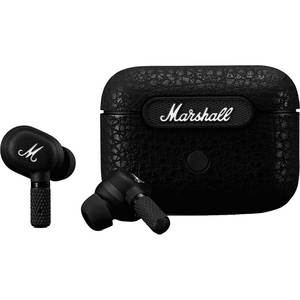 Casti MARSHALL Motif ANC, True Wireless, Bluetooth, In-ear, Microfon, Noise Cancelling, Carcasa incarcare wireless, negru